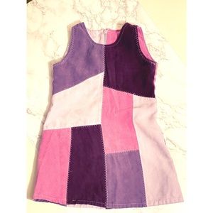 MotherCare 🌹Patchwork Dress 1T-2T B Girls